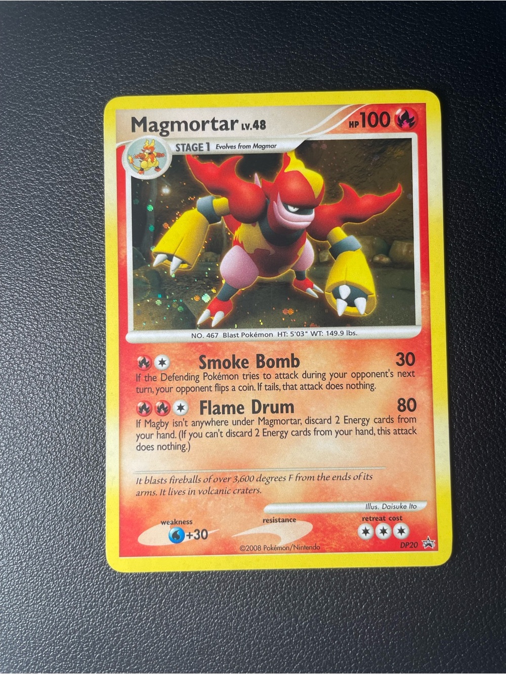 Magmortar #DP20/Pokemon Promo